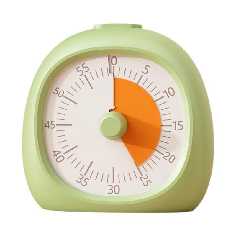 60 Minutes Visual Timer Quiet Operation Countdown Alarm Clock Kitchen Countdown Timer Time Management Tool3