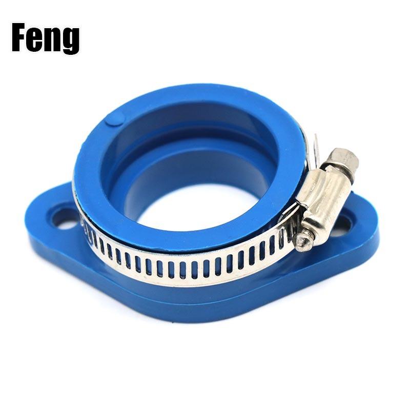 Motorcycle Carburetor Adapter Color Interface Adhesive Universal PE PWK21-34mm Air Intake Carb Manifold Boot UTV ATV Motorcycle