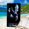 1pc Casper2 Beach Towel, Beach and Seaside Swimming Pool Equipment, Fashion Pattern, Rectangular, Travel Essentials