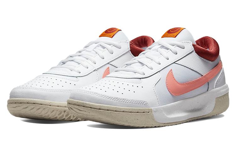 Nike Теннисные кроссовки Zoom Court Lite 3 Low Top Белый/Розовый Женские DH1042-116