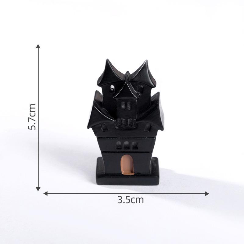 Halloween Glowing Skull Pumpkin Haunted House Micro-landscape Decorative Accessories Mini Ornaments