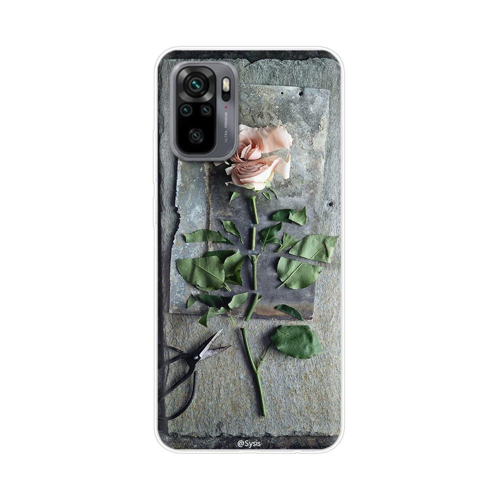 Для Xiaomi Poco M5s Чехол Мягкий ТПУ Силиконовый Чехол для Телефона Обложка Для Xiaomi Poco M5s Задние Чехлы Бампер PocoM5s M 5 s Coque Fundas