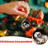 2D Acrylic Animal Christmas Decoration Christmas Tree Pendant
