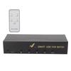 KVM-переключатель VGA Разрешение 1920 X 1440 2 режима переключения 4 USB-разъема Переключатель VGA Вилка 100‑240 В США