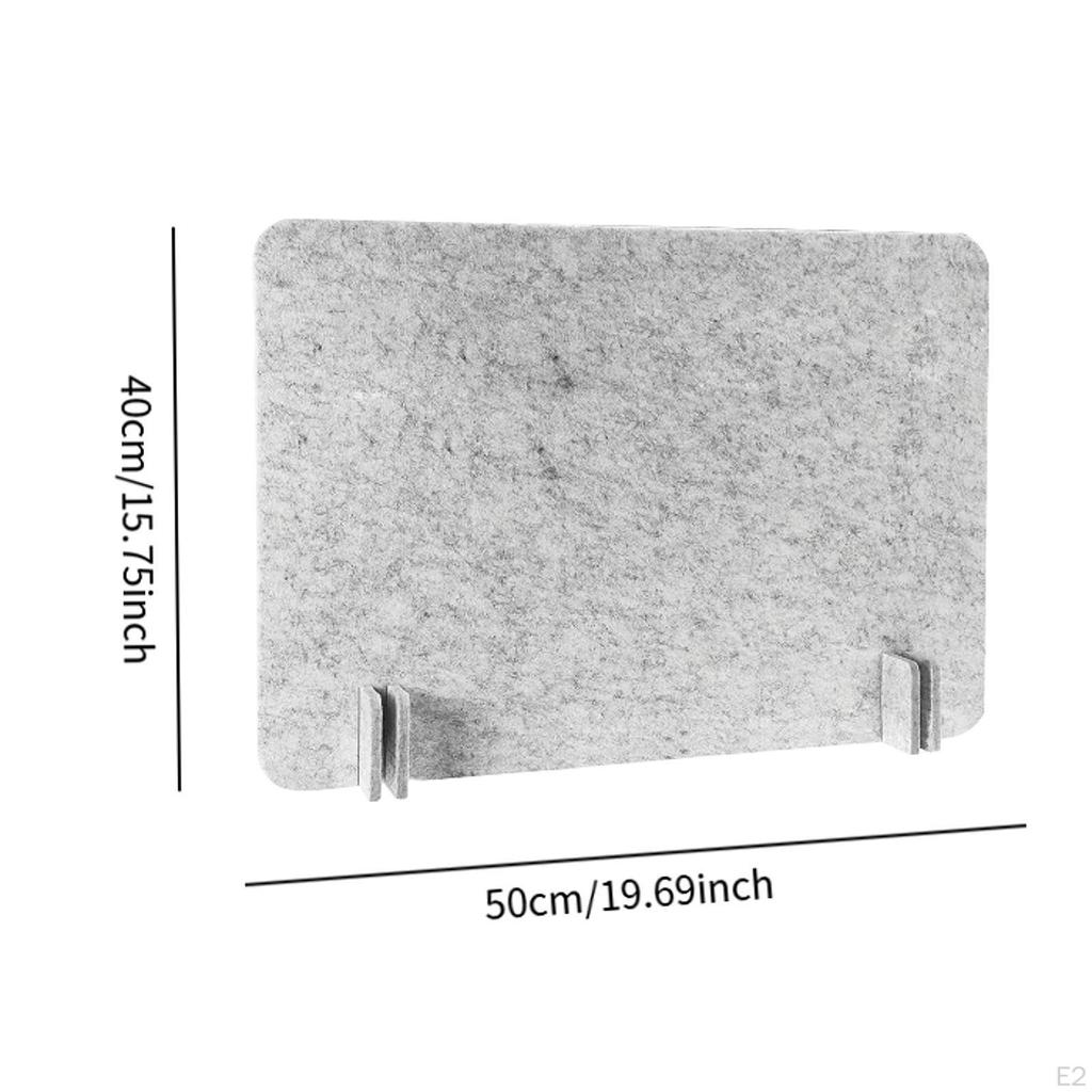 Акустический разделитель стола, надежная звукоизоляционная панель для защиты конфиденциальности войлока, снижающая уровень шума