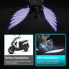 Светодиодный приветственный свет Angel Wings для мотоцикла - декоративная проекция на шасси