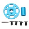 RC Gear Adaptor Set Aluminum Alloy Spur Gear Adaptor High Speed Metal Gear Set for Tamiya TT?02