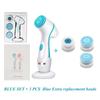Щетка для чистки лица Sonic Nu Face Spin Brush Set Galvanica Спа-система для лица для глубокой очистки кожи Аппарат для удаления черных точек