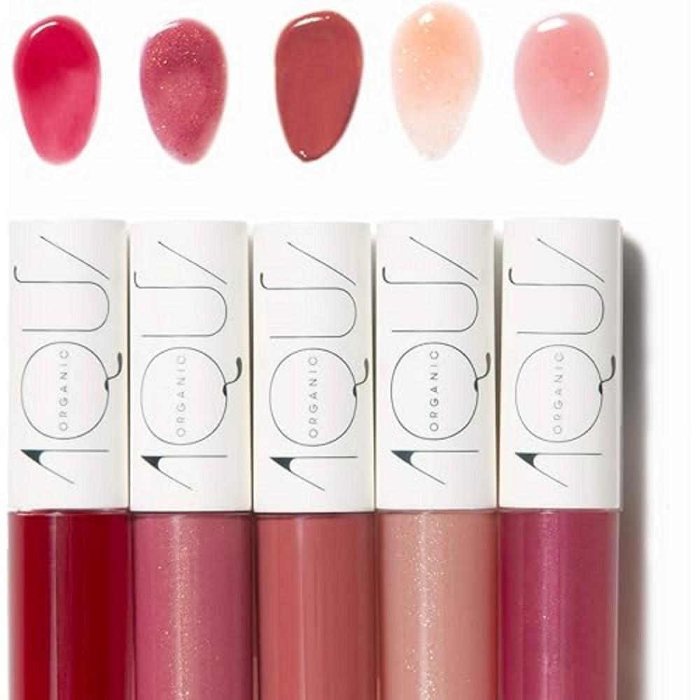 AQUA Organic Sheer Gloss 02 Jewel Strawberry