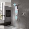 VidaXL Curved Stainless Steel Shower Panel System 142370