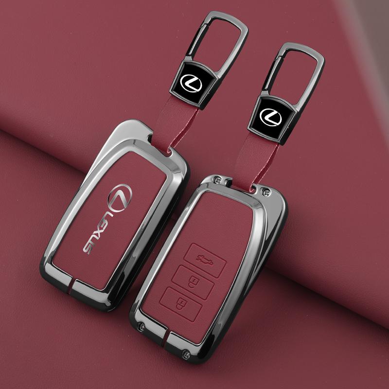 Leather Car Key Case Cover For Lexus IS ES CT200H NX LX 250 300 350 450H 300H ES300h ES200 UX250h LS350 LS500h ES350 Accessories VU8