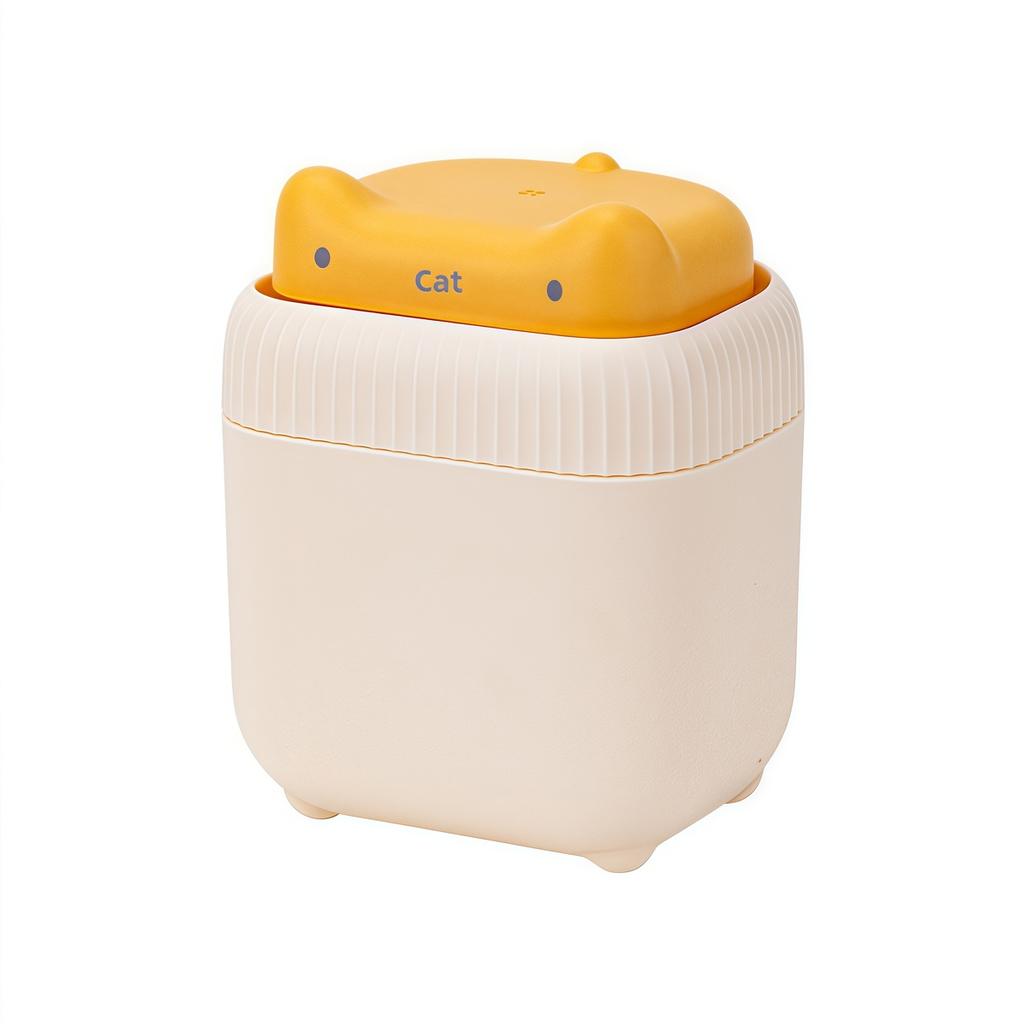 Kitchen Soap Dispenser Cute Kitten Shape Press Liquid Hand Soap Jar Dishwashing Soap Pump Dispenser Countertop Soap Dispenser