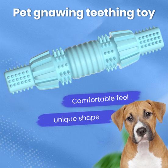 Bite Resistant Dog Chew Toy Stress Relief Release Energy Interactive Teeth Cleaning Puppy Toy for Aggressive Chewers Small Medium Breed