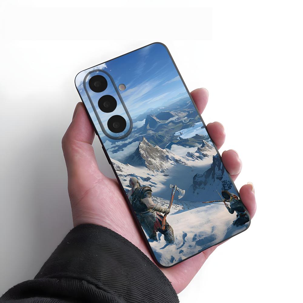 Чехол для телефона God Of Wars для Samsung A25 A13 A33 5G A54 A36 A35 A56 A52 A14 Ударопрочный Мягкий чехол
