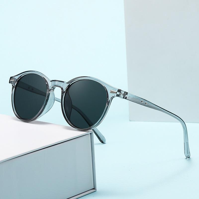 Солнцезащитные очки овальной формы из ацетата класса люкс для женщин Новые модные солнцезащитные очки Ретро круглые модные очки Очки для защиты от ультрафиолета UV400