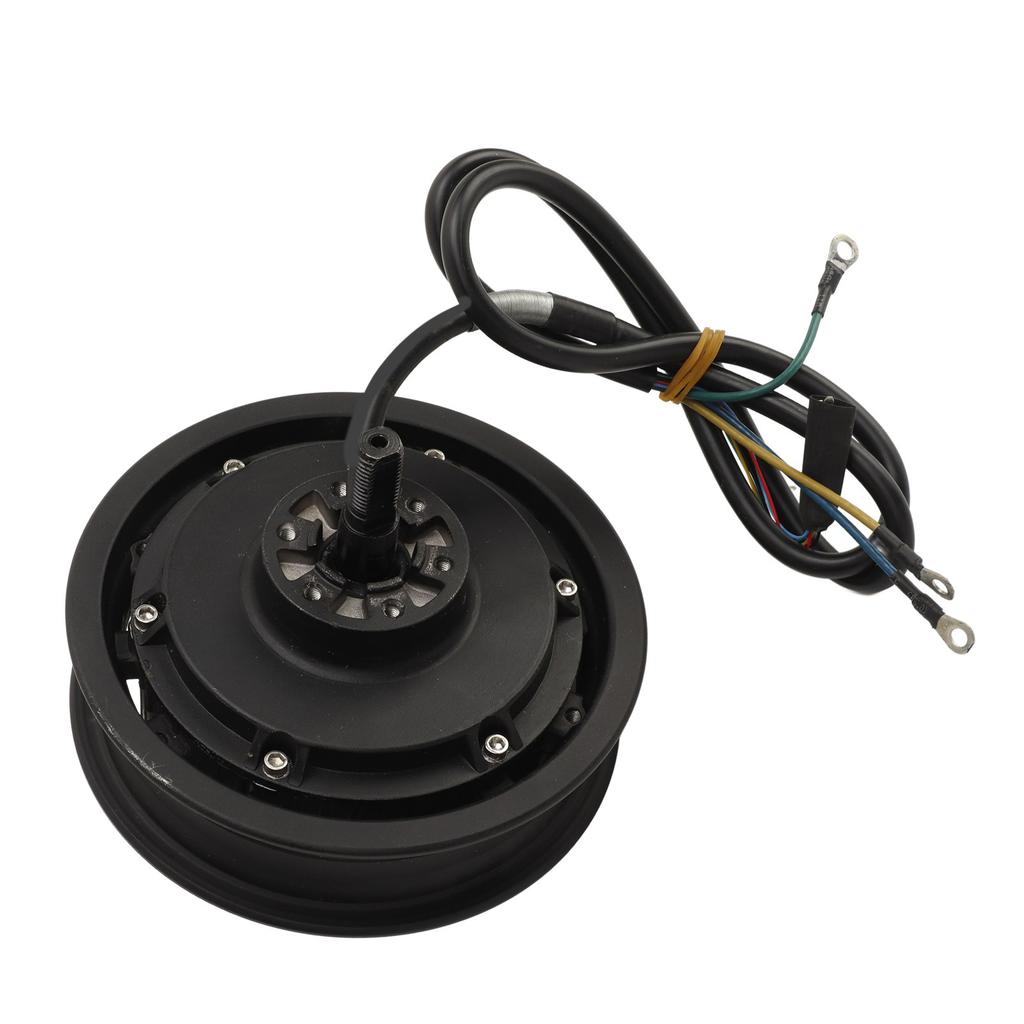 Мотор-колесо с дисковым тормозом 10 дюймов 800–2200 Вт Бесщеточный мотор-колесо для мотоцикла, электровелосипеда, электросамоката 48–72 В