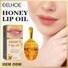 EELHOE Lovely Honey Pot Lip Oil Fresh Fruit Lip Balm Long Lasting Moisturizing Clear Lip Oil Liquid Lipstick Lip Gloss Makeup Cosmetics