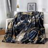 2025 New Style Colour Gold Marble Luxurious Blanket,Soft Throw Blanket for Home Bedroom Bed Sofa Travel Picnic Cover Kid Gift