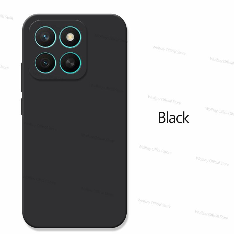 Чехол для Honor X8c Чехол-обложка для Honor X8c Funda Ударопрочный Жидкий силикон ТПУ Защитная Защита от царапин Задняя крышка телефона Для Honor X8c