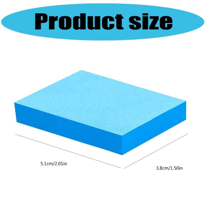 8 Pcs Practical Sticking Notes Colorful Notepads Adhesive Sticking Pad Simple Notepads Memo Pad Aesthetic Note Pad