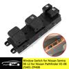 25401-9W100 25401-ZP40B автомобильные аксессуары, электрический переключатель управления стеклоподъемником, кнопка регулятора для Nissan Sentra Pathfinder