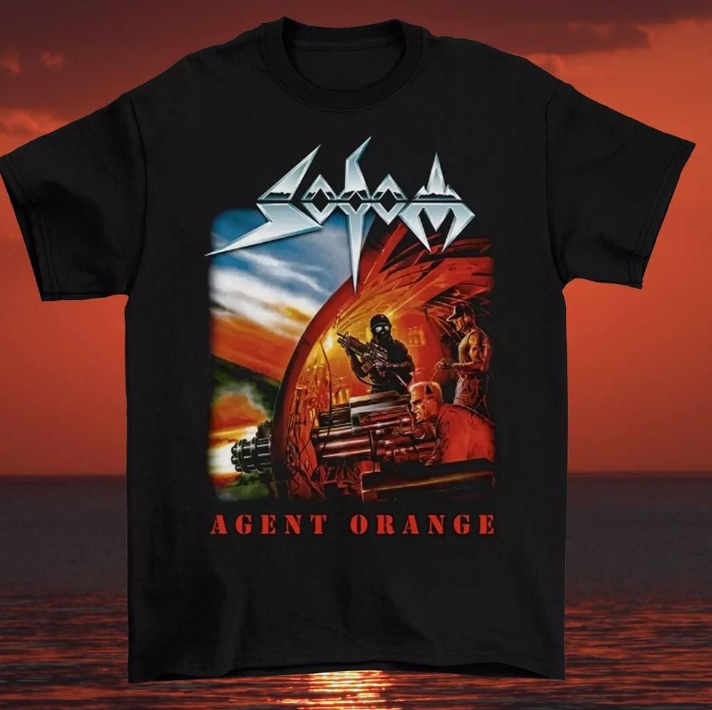 Футболка с коротким рукавом Sodom Agent Orange, полный размер