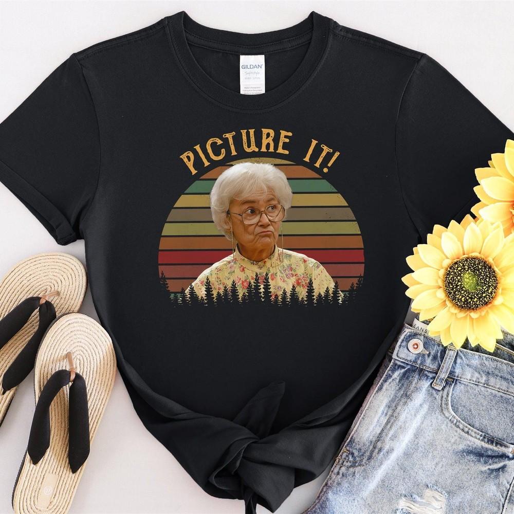 31 Picture It Retro Vintage Tshirt Men Women Unisex T-Shirt Unisex T-Shirt