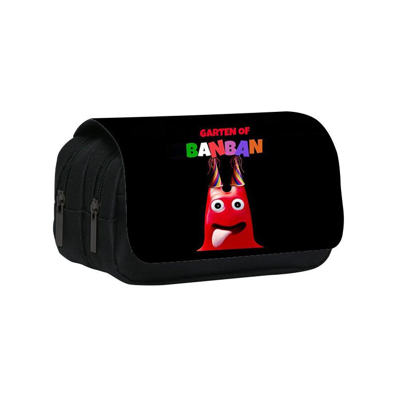 Двухслойная пенал-косметичка Garten Of Banban из нейлонового материала для учеников и школьных принадлежностей