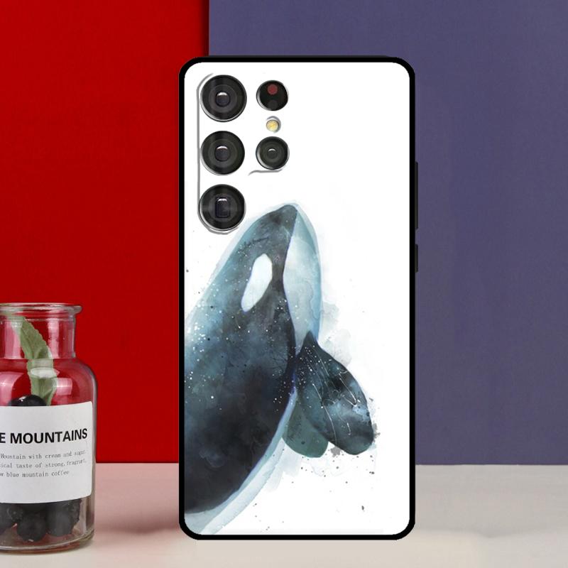 Кит-косатка Funda Чехол для Samsung Galaxy S25 Ultra S9 S10 S20 S21 FE S22 S23 Plus S24 Ultra Чехол для телефона