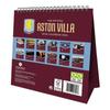 Aston Villa FC 2026 Crest Desktop Calendar