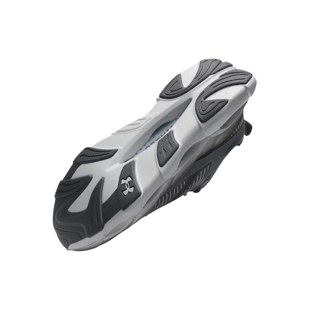 Under Armour Halo Racer Амортизация Дышащая Поддержка Легкие Низкие Кроссовки для Бега Мужские Castle Rock Gray 6007639-025