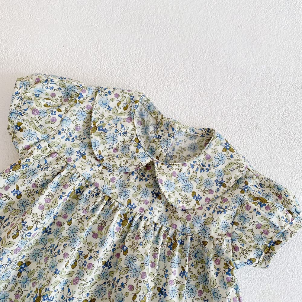 Baby Clothes Clothes Girls Clothes Summer Short Sleeve One Piece Shorts Pants Girls Casual Everyday Wear Shrine Visit Recital Shichigosan Birthday