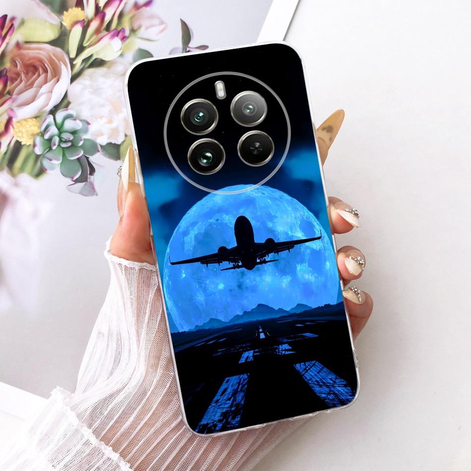 Для Realme 12+ 12X 12 5G Крутой Чехол для Телефона с Рисунком Дракона и Тигра Для Realme12 5G 12 Plus 12X 12Plus Мягкие Силиконовые TPU Чехлы