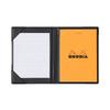 Rhodia PVC Hardcover No. 11 (A7) Black (Includes 1 Orange Rhodia Block) Rhodia cfrdphc11bk