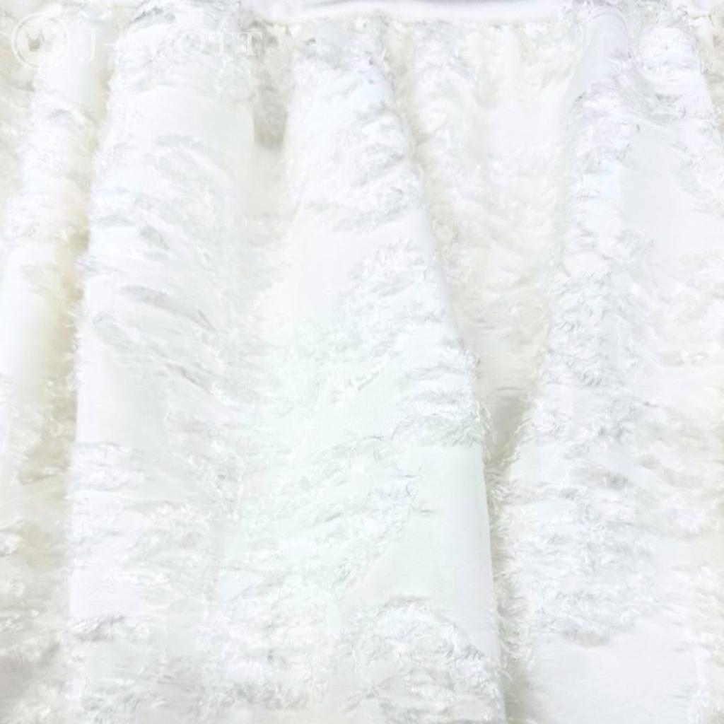 Женская блузка J-Scott с перьями, без рукавов, круглый вырез, смешанный материал, бахрома, лохматая, белая, JS173-WH-L (Ограниченный запас)