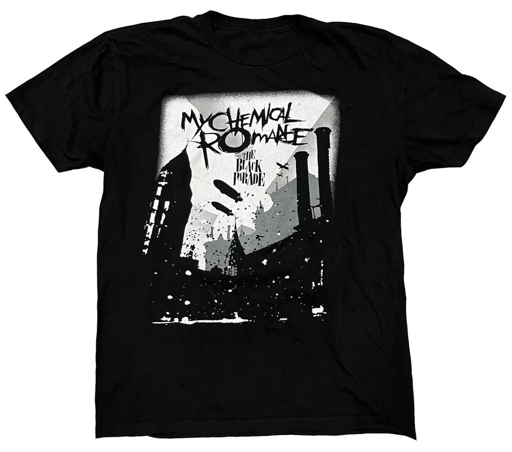 НОВАЯ Футболка My Chemical Romance And The Black Parade Концертный Тур 2007 Футболка Фанмейд Унисекс