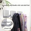 Self Adhesive Wall Hooks Hanger  Kitchen Hanging for Towel  Bathroom Hook Sticky Hooks Wall Organisation