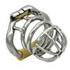Ergonomic Stainless Steel Stealth Lock Male Chastity Device,Cock Cage,Penis Lock,Cock Ring,Chastity