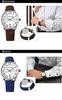 Unisex 3D Watch for Men and Simple Genuine Leather Limited Edition Women, Design, Strap, [product]