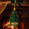 Hanging Pendant for Tree 250 Anniversary USA Christmas Ornament, 1776-2026 2D Acrylic Window Years America Decoration Patriotic Home Decor Ornaments