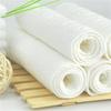 Cotton fabric, reusable soft skin-friendly wrinkle-free cotton pads, 10 pieces (white)
