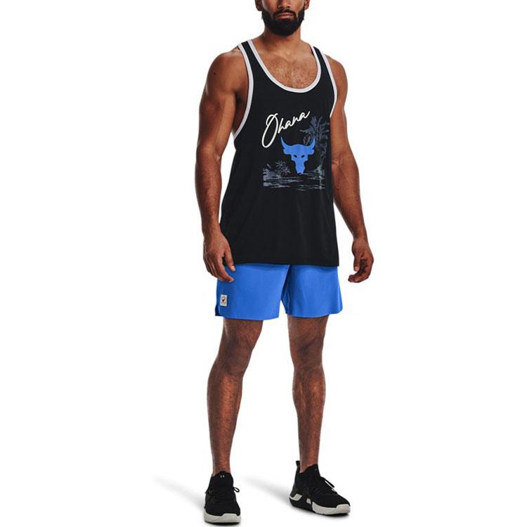 Under Armour Проект Спортивные шорты Мужские Синие 1370474-464