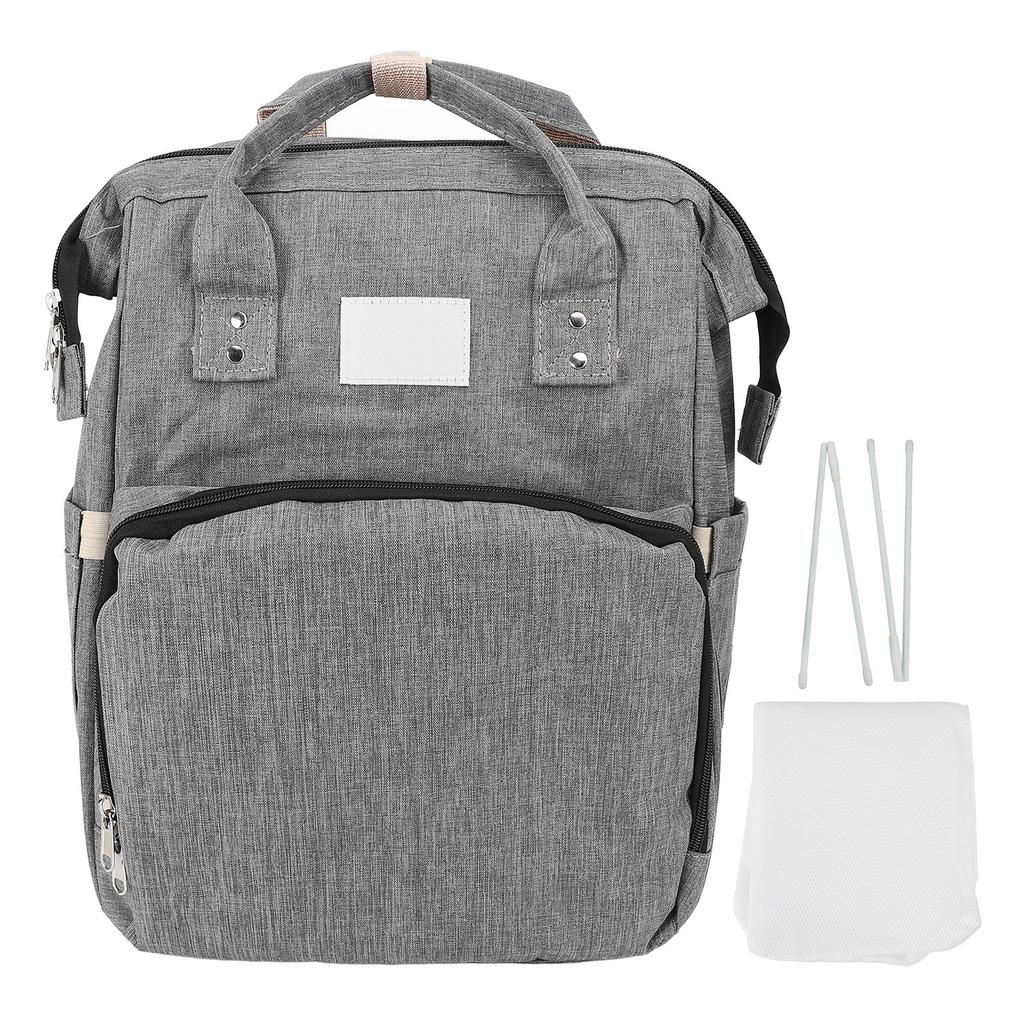 Рюкзак-сумка для подгузников для малыша, водонепроницаемый, складной, для бутылочки для кормления, с USB, солнцезащитный козырек, подарок на детский праздник