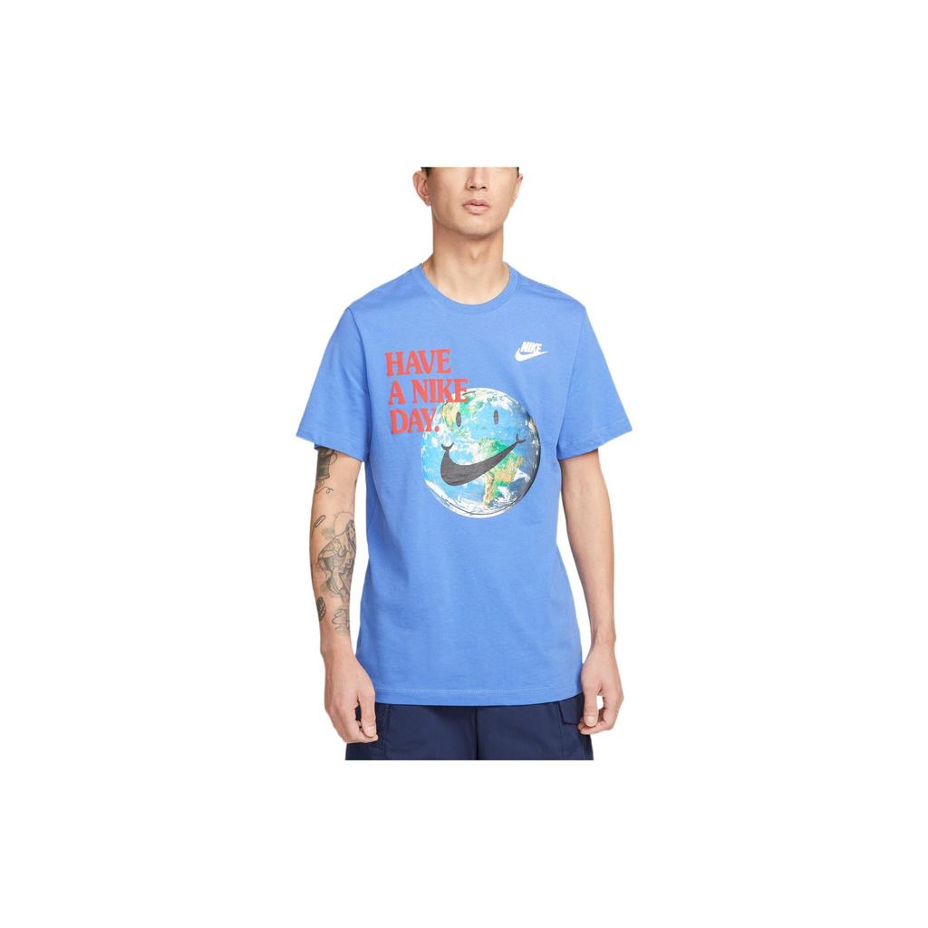 Nike T Shirt Men's Light Racing Blue DM6332-432