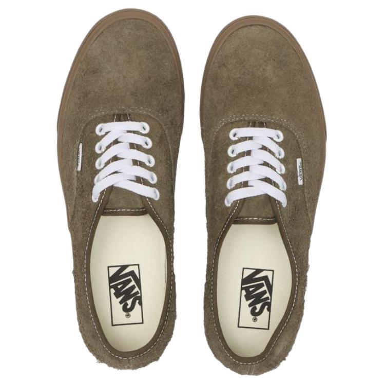 Vans Аутентичные замшевые классические удобные кеды для скейтбординга Унисекс кроссовки Коричневые VN000EGAENB