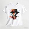 2026 New Fashion One Piece Unisexs and Womens Tshirt Short Sleeves Shanks Japanese Anime Niche Parentchild Streetwear Clothes