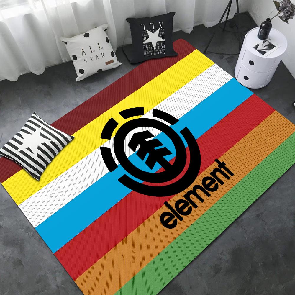 Ковер для пола Element Skateboards Детская комната Декор спальни Балкон Противоскользящий коврик для двери Гостиная Отель Декоративный коврик