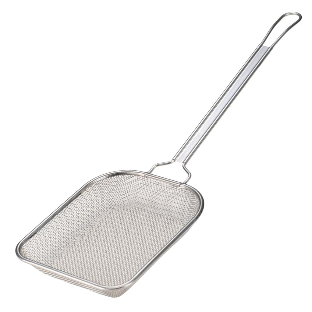 Takagi Deep Coarse Mesh Skimmer for Square Fryers Easy to Stainless Steel Made in Japan Scoops up a large amount at - Lightweight, Use, & Aluminum, -