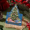 Christmas Christmas Tree Bronzing Greeting Card Florist Baking Gifts Small Card Message Card