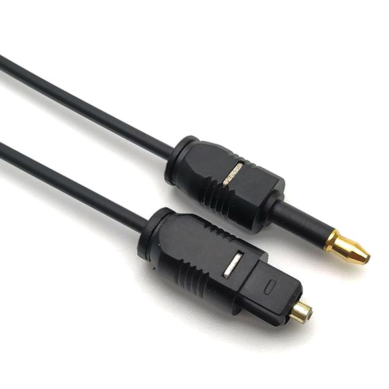 1.96Ft Toslink Male To Mini Plug 3.5Mm Male Цифровой оптический Spdif аудиокабель